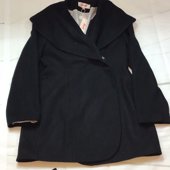 Haute wool and poly Women’s Black Jacket 1X NWT - Picture 4 of 8